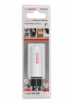 КОРОНКА биметалл 20 мм Bosch BIM PROGRESSOR for Wood&Metal 20 mm 2608594199 (2.608.594.199)